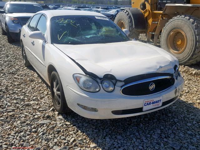 2G4WD552871110133 - 2007 BUICK LACROSSE C WHITE photo 1