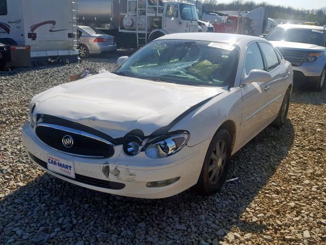 2G4WD552871110133 - 2007 BUICK LACROSSE C WHITE photo 2