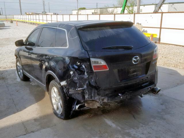 JM3TB2BA2B0303302 - 2011 MAZDA CX-9 BLACK photo 3