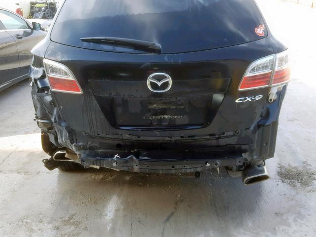 JM3TB2BA2B0303302 - 2011 MAZDA CX-9 BLACK photo 9