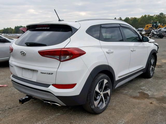 KM8J33A27HU502503 - 2017 HYUNDAI TUCSON LIM WHITE photo 4