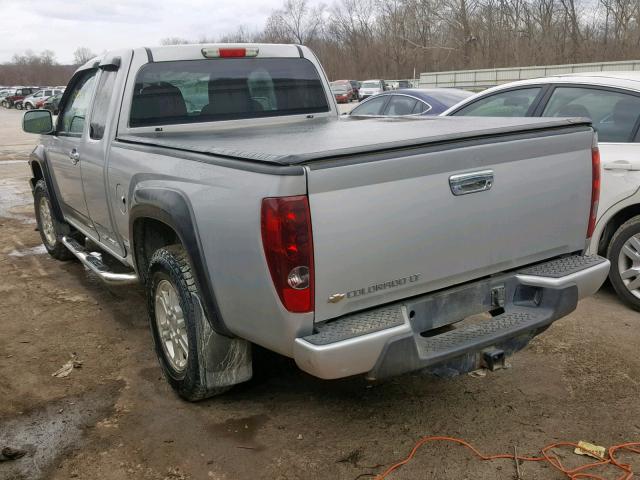 1GCJTCFE7C8101686 - 2012 CHEVROLET COLORADO L SILVER photo 3