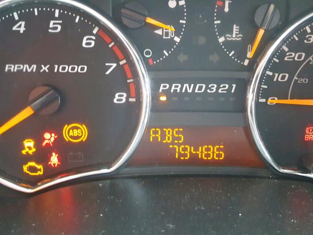 1GCJTCFE7C8101686 - 2012 CHEVROLET COLORADO L SILVER photo 8