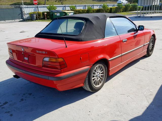 WBABK7327VET62942 - 1997 BMW 328 IC RED photo 4