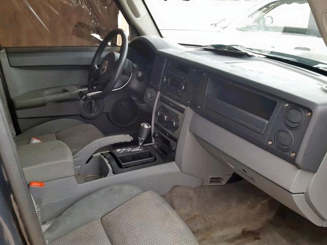 1J8HG48K07C643655 - 2007 JEEP COMMANDER 蓝色 照片 5