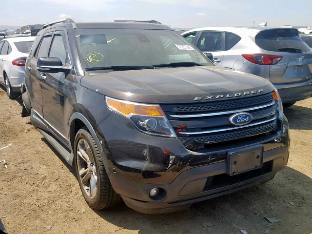 1FM5K7F81DGC86469 - 2013 FORD EXPLORER L BLACK photo 1