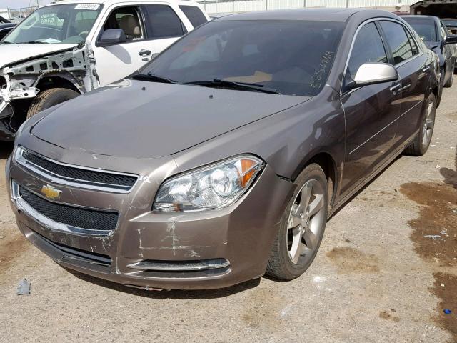 1G1ZC5EU0CF347510 - 2012 CHEVROLET MALIBU 1LT 棕色 照片 2