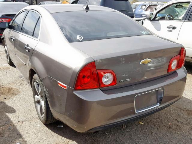 1G1ZC5EU0CF347510 - 2012 CHEVROLET MALIBU 1LT 棕色 照片 3