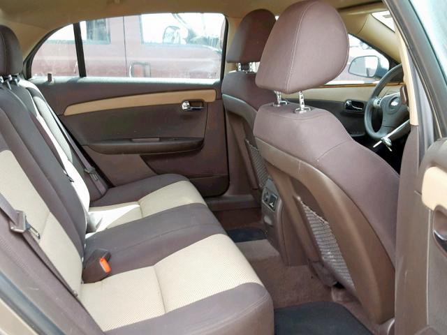 1G1ZC5EU0CF347510 - 2012 CHEVROLET MALIBU 1LT 棕色 照片 6