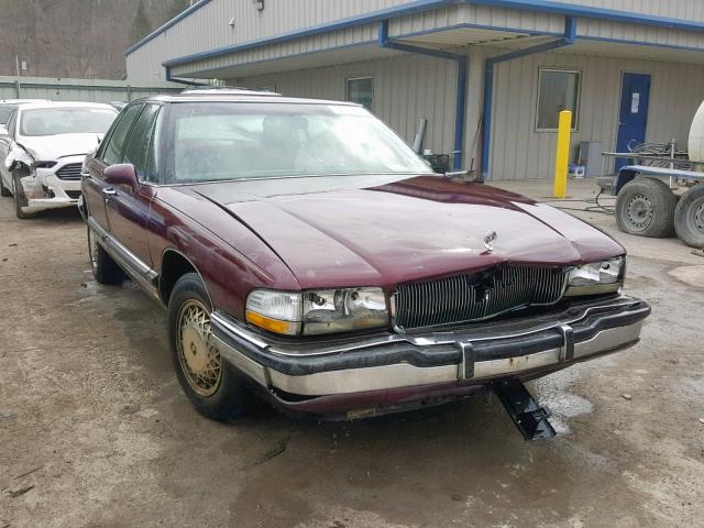 1G4CW53L4N1627909 - 1992 BUICK PARK AVENU BURGUNDY photo 1