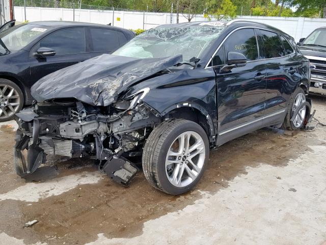 5LMCJ2A98FUJ41623 - 2015 LINCOLN MKC BLACK photo 2