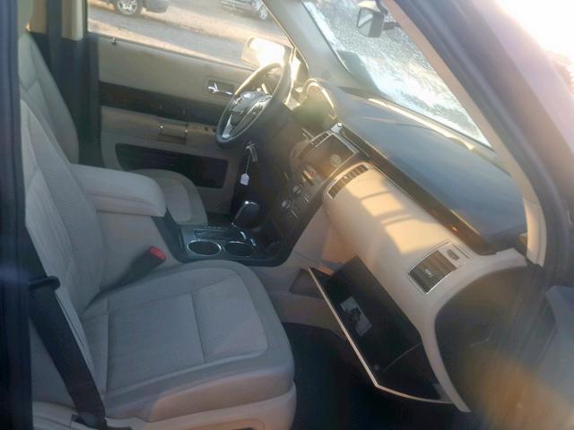 2FMHK6C86KBA07176 - 2019 FORD FLEX SEL BLACK photo 5