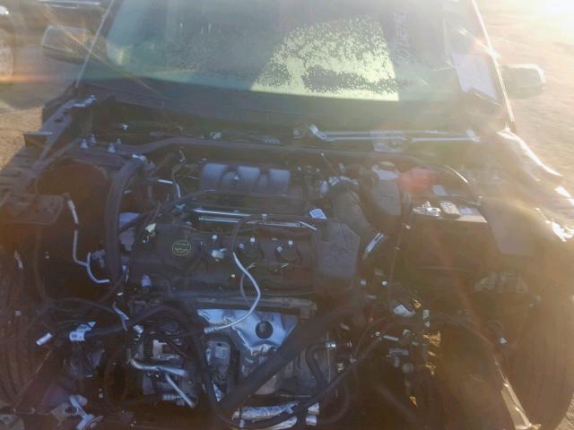 2FMHK6C86KBA07176 - 2019 FORD FLEX SEL BLACK photo 7