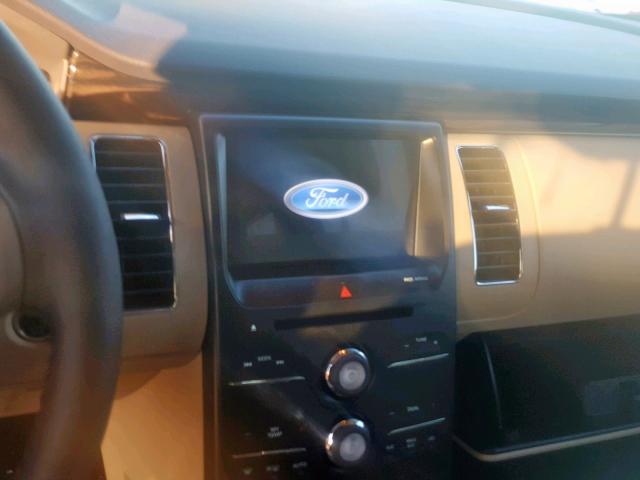 2FMHK6C86KBA07176 - 2019 FORD FLEX SEL BLACK photo 9