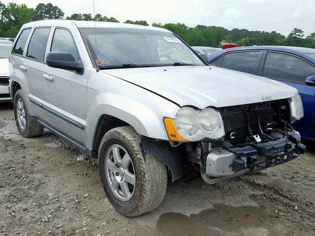 1J8GR48K48C206202 - 2008 JEEP GRAND CHER SILVER photo 1