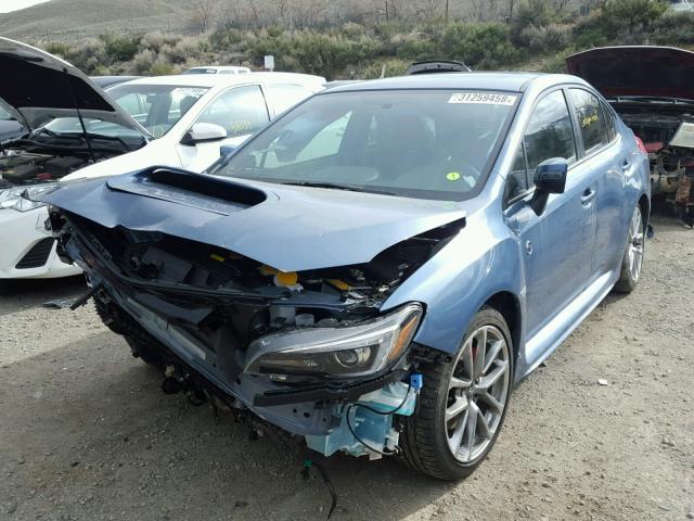 JF1VA1K69J9826343 - 2018 SUBARU WRX LIMITE BLUE photo 2