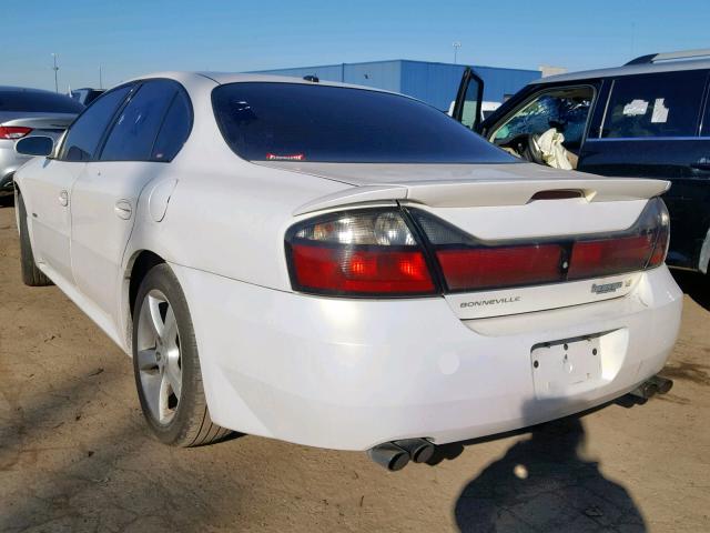 1G2HZ54Y95U179438 - 2005 PONTIAC BONNEVILLE WHITE photo 3