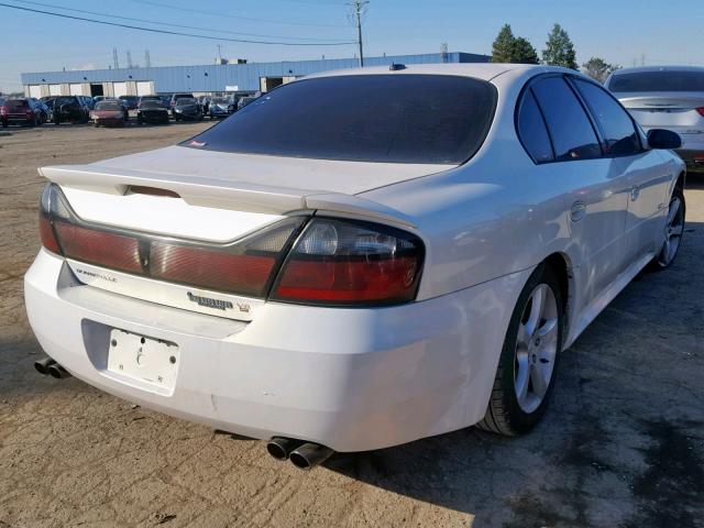 1G2HZ54Y95U179438 - 2005 PONTIAC BONNEVILLE WHITE photo 4