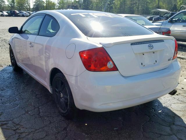 JTKDE167750012868 - 2005 TOYOTA SCION TC WHITE photo 3