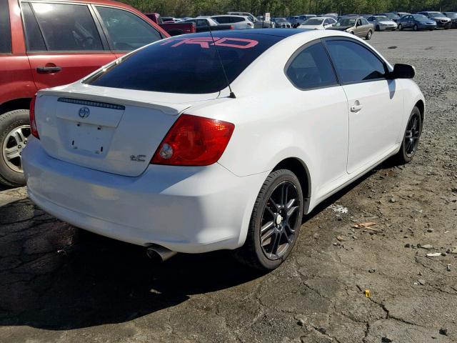 JTKDE167750012868 - 2005 TOYOTA SCION TC WHITE photo 4