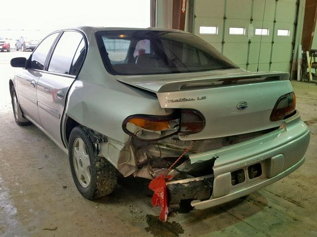 1G1NE52J716157039 - 2001 CHEVROLET MALIBU LS SILVER photo 3