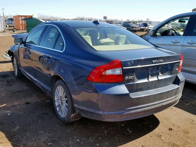 YV1AS982871041645 - 2007 VOLVO S80 3.2 BLUE photo 3