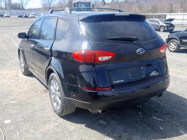 4S4WX86D874403432 - 2007 SUBARU B9 TRIBECA BLACK photo 3