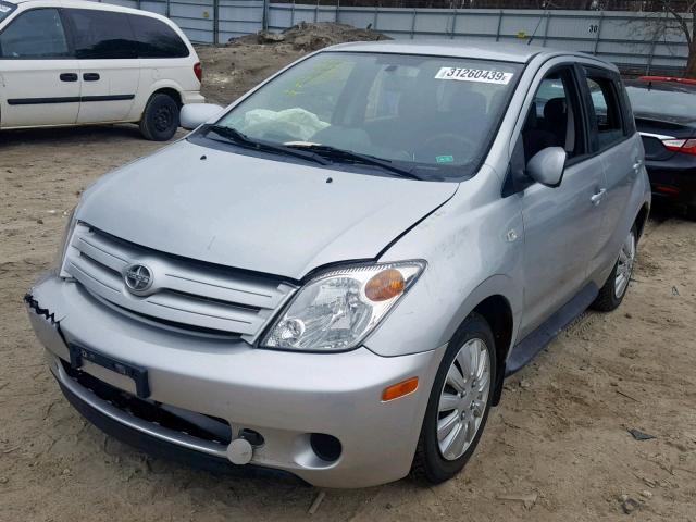 JTKKT624650103491 - 2005 TOYOTA SCION XA SILVER photo 2