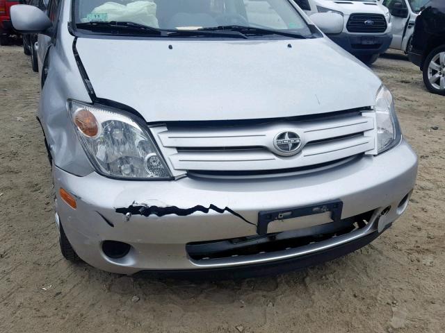 JTKKT624650103491 - 2005 TOYOTA SCION XA SILVER photo 9