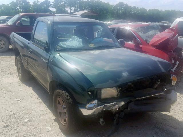 5TENL42N11Z754765 - 2001 TOYOTA TACOMA GREEN photo 1