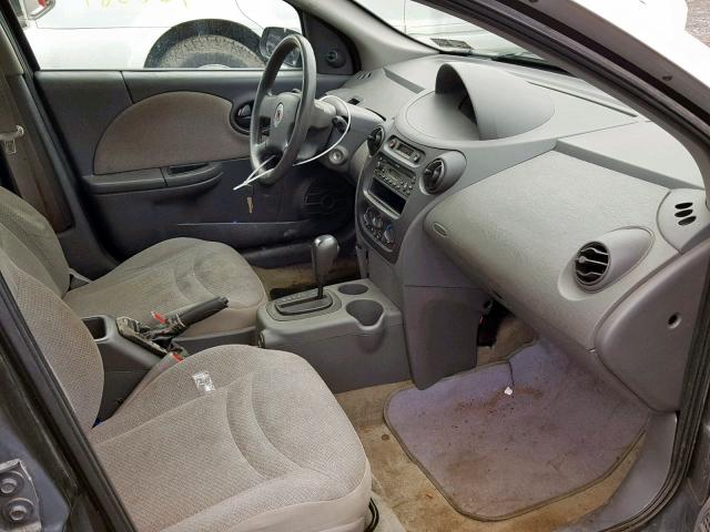 1G8AG52F95Z145873 - 2005 SATURN ION LEVEL GRAY photo 5