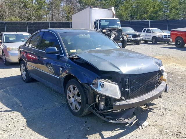 WVWTH63B51E157145 - 2001 VOLKSWAGEN PASSAT GLX ლურჯი ფოტო 1