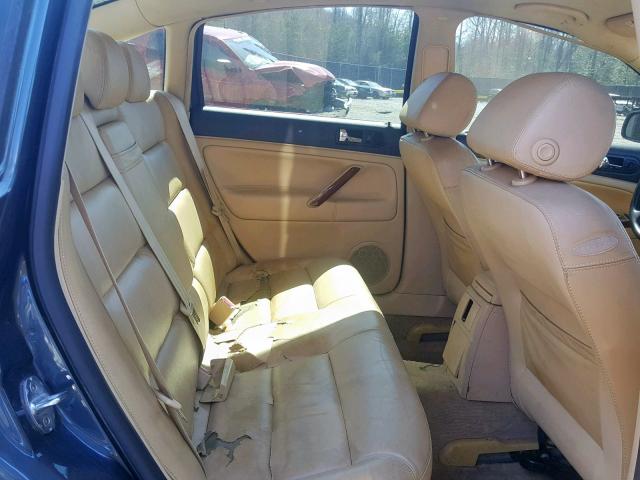 WVWTH63B51E157145 - 2001 VOLKSWAGEN PASSAT GLX ლურჯი ფოტო 6
