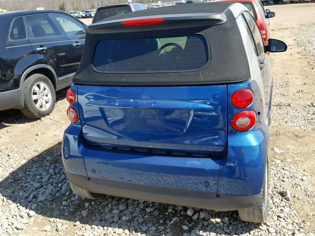 WMEEK3BA9AK335126 - 2010 SMART FORTWO PAS 蓝色 照片 6