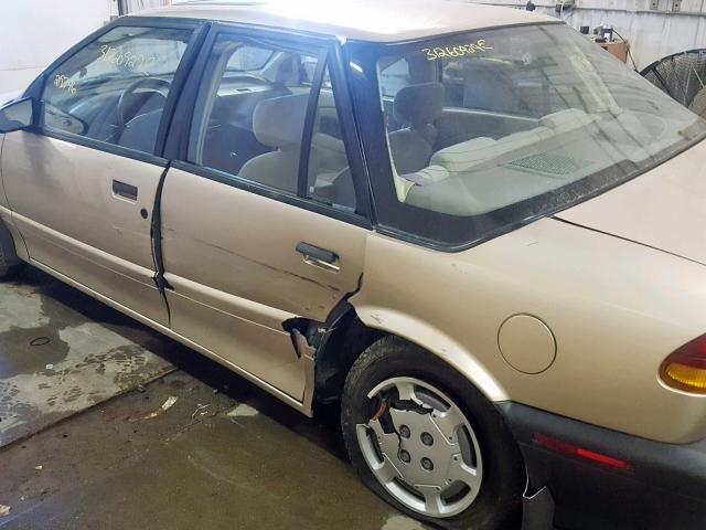 1G8ZG5594RZ195269 - 1994 SATURN SL1 GOLD photo 9