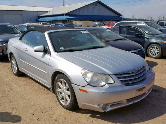 1C3LC55R58N207544 - 2008 CHRYSLER SEBRING TO SILVER photo 1