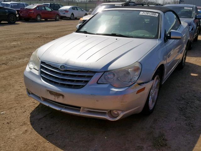 1C3LC55R58N207544 - 2008 CHRYSLER SEBRING TO SILVER photo 2