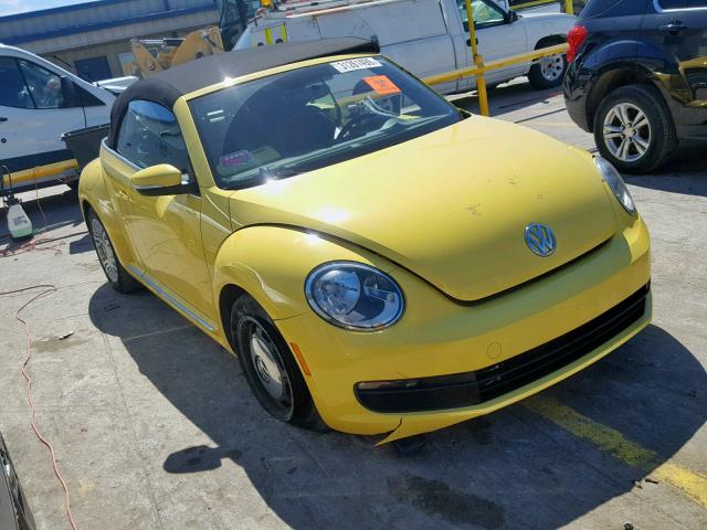 3VW507AT3FM803878 - 2015 VOLKSWAGEN BEETLE 1.8 YELLOW photo 1