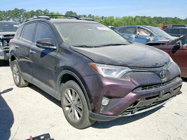 2T3YFREV7GW276904 - 2016 TOYOTA RAV4 LIMIT BURGUNDY photo 1