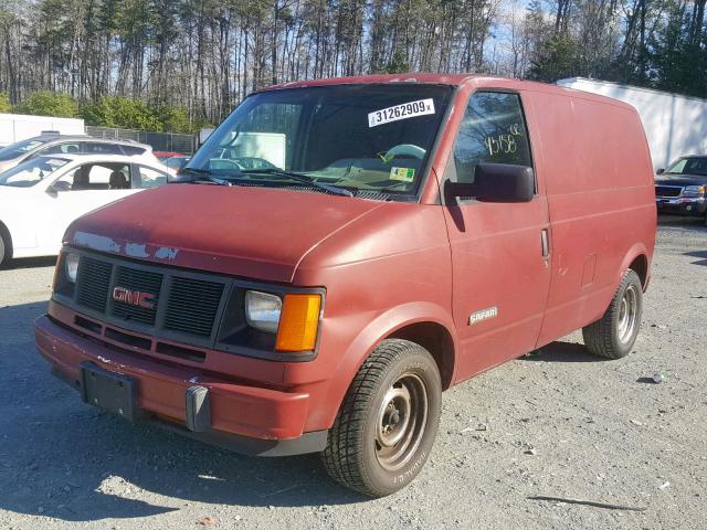 1GTCM15Z9RB525848 - 1994 GMC SAFARI RED photo 2