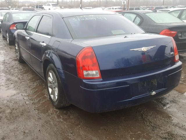 2C3KA43RX6H308874 - 2006 CHRYSLER 300 BLUE photo 3