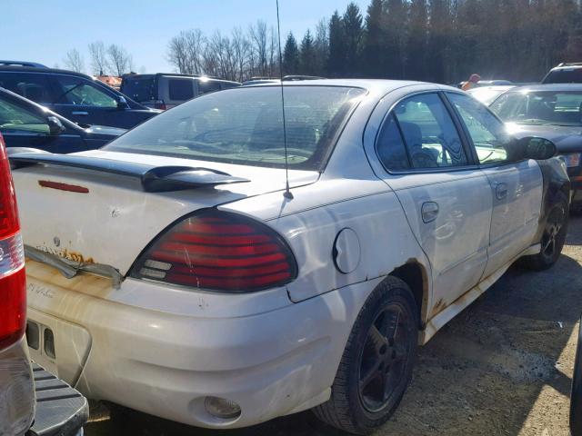 1G2NF52F04C129920 - 2004 PONTIAC GRAND AM S WHITE photo 4