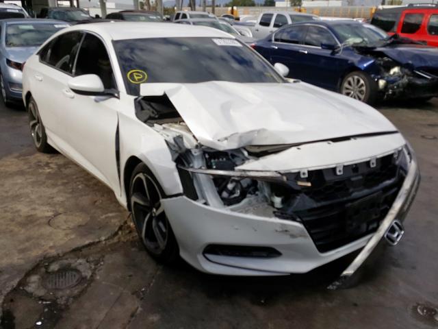 1HGCV1F30JA252737 - 2018 HONDA ACCORD SPORT  photo 1