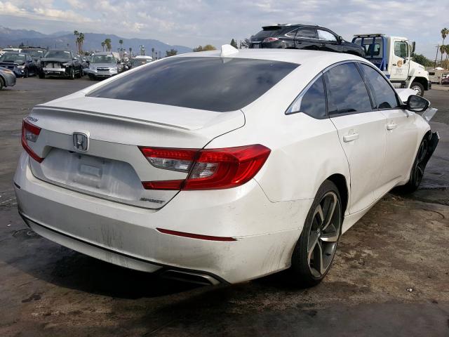 1HGCV1F30JA252737 - 2018 HONDA ACCORD SPORT  photo 4