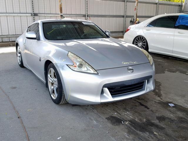 JN1AZ44E59M403858 - 2009 NISSAN 370Z SILVER photo 1