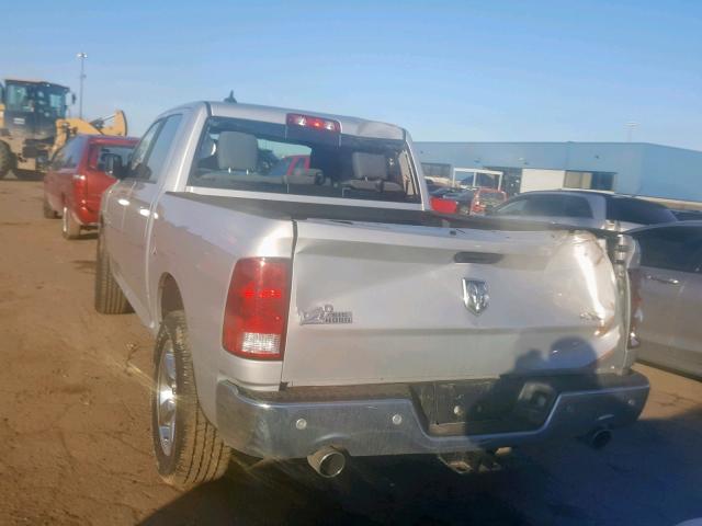 1C6RR7LT7KS550712 - 2019 RAM 1500 CLASS SILVER photo 3