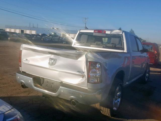 1C6RR7LT7KS550712 - 2019 RAM 1500 CLASS SILVER photo 4