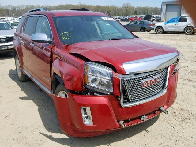 2GKALYEK4D6168908 - 2013 GMC TERRAIN DE MAROON photo 1