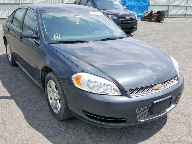 2G1WB5E38E1183558 - 2014 CHEVROLET IMPALA LIM CHARCOAL photo 1