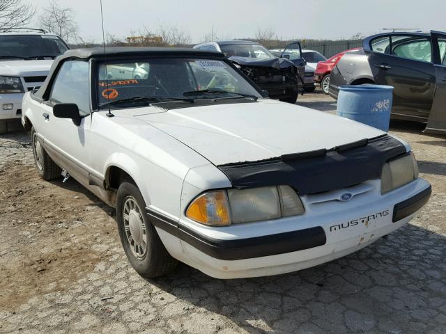 1FABP44AXKF272771 - 1989 FORD MUSTANG LX WHITE photo 1